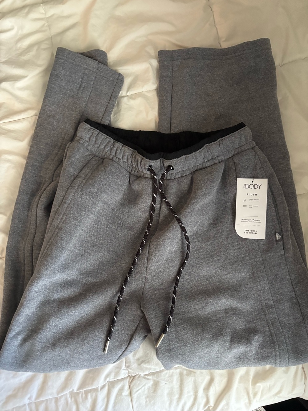 Woman’s grey NWT Cotton On plush sweatpants